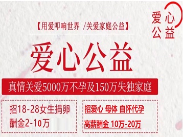南谯捐卵助孕生子 爱心志愿者招募
